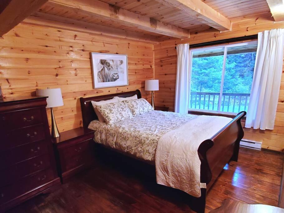 Chalet Riviere - Bord De Riviere - Romantique Saint-Alexis-des-Monts Esterno foto