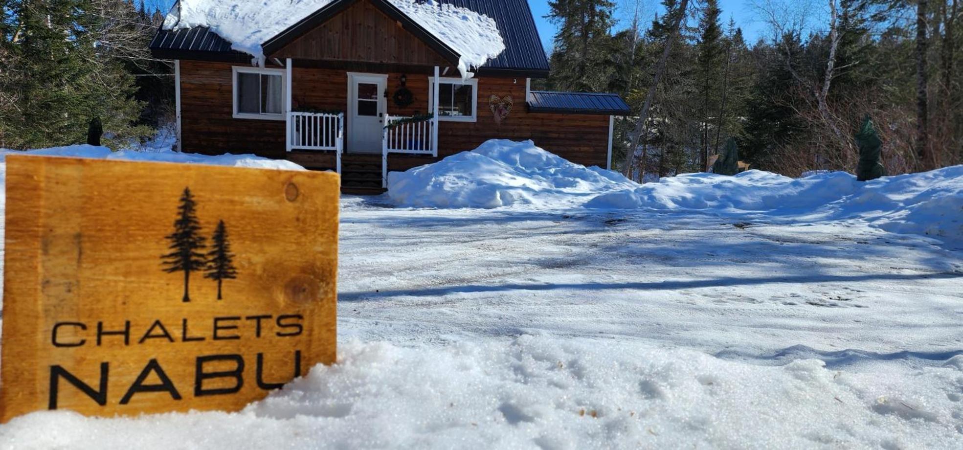 Chalet Riviere - Bord De Riviere - Romantique Saint-Alexis-des-Monts Esterno foto